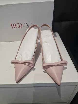 Zapatos Valentino Rosa Tacón Alto