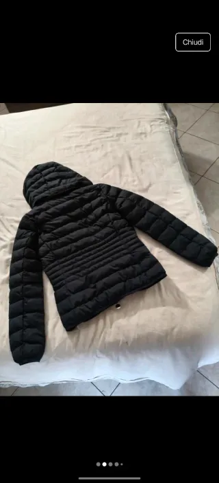 Piumino Emporio Armani donna nero