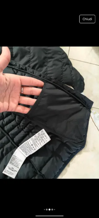 Piumino Emporio Armani donna nero