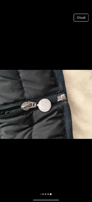 Piumino Emporio Armani donna nero