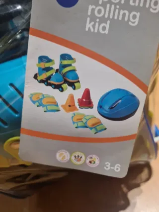 Kit Patinaje iniciación Imaginarium 3-6 años