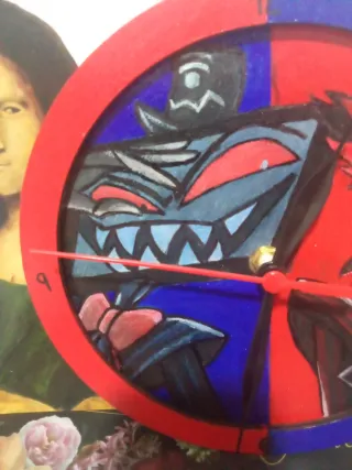 Reloj Echo Hecho a Mano Hazbin Hotel