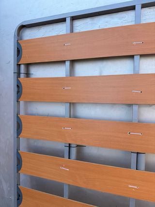 Somier 135x190cm Metal y Madera