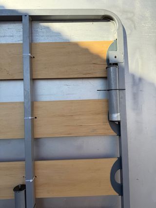 Somier 135x190cm Metal y Madera