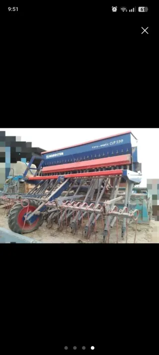 Sembradora Equipo de siembra, Nordsten + Fresa 250
