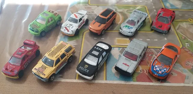 Lotto 10 auto Majorette rif764