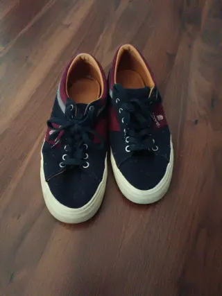 Zapatillas Gant Azul Marino y Rojo