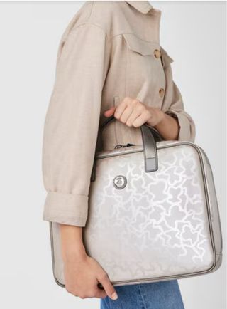 Maletín Tous Kaos Shiny Plata