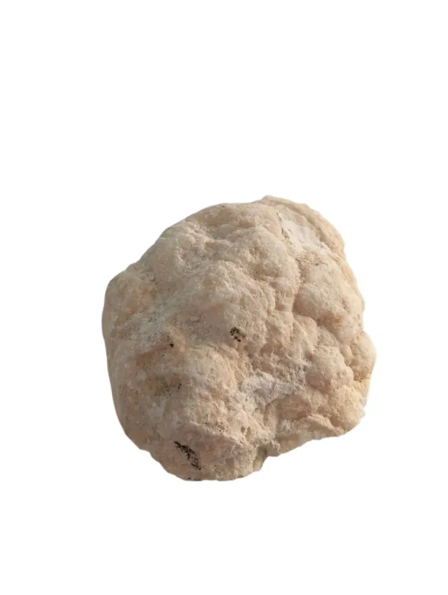 Geoda con cristalli bianchi