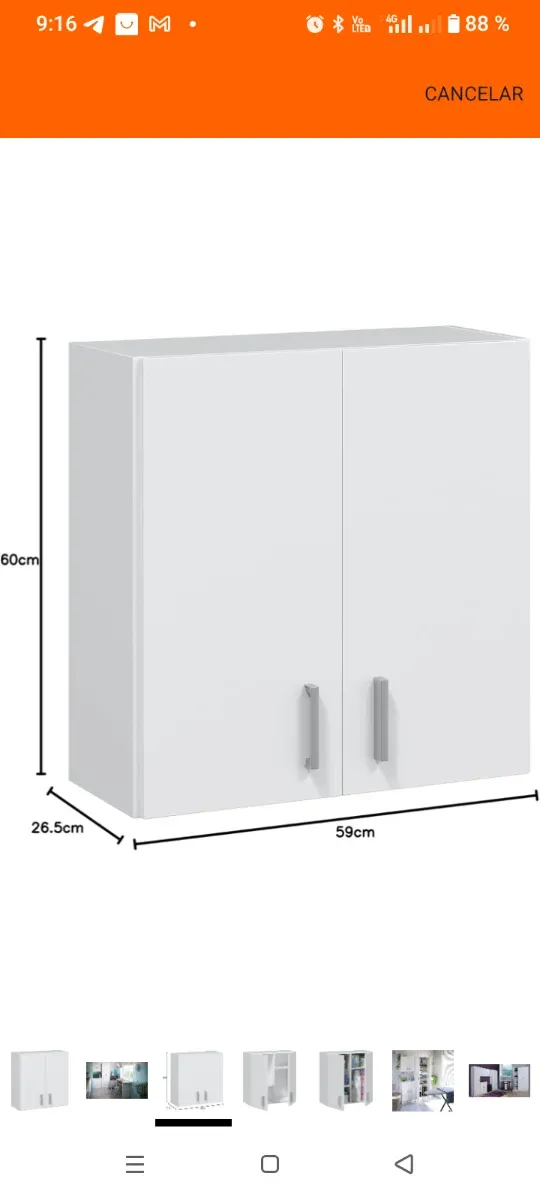 Armadio ausiliario multiuso bianco
