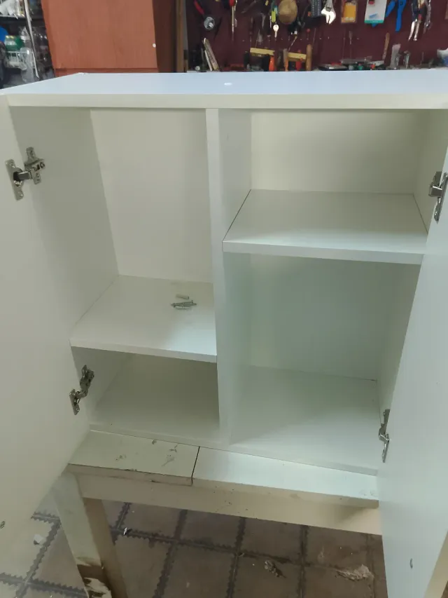 Armadio ausiliario multiuso bianco