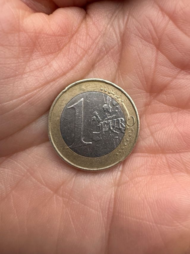 Moneda de 1 Euro Chipre 2008