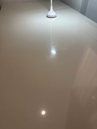 Mesa estudio blanca lacada