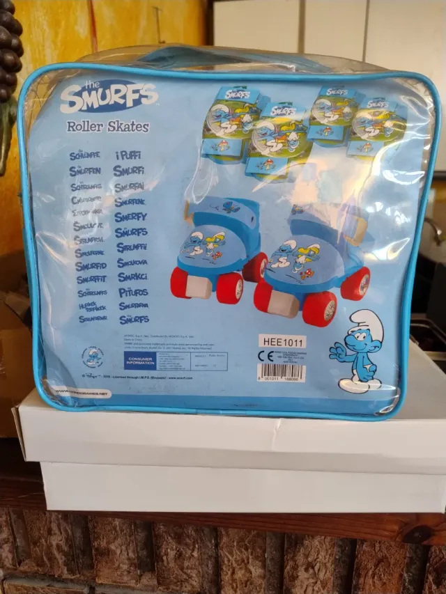 Patines + protección codos y rodillas