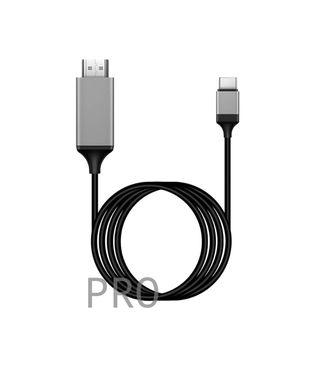 Cavo USB C 4K 2M compatibile con Thunderbolt 3/4 per MacBook Pro, iPad Pro, Huawei P30, OPPO R17 Pro, Xiaomi Air12.5, Samsung S8, ecc.