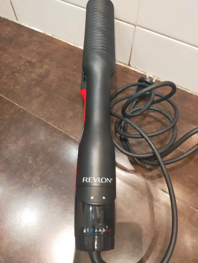 Secador y Alisador Revlon Negro/Rojo