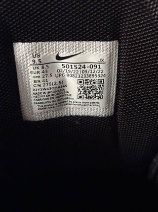 Nike Shox NZ Negro/Rojo