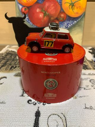 SCALEXTRIC MINI COOPER CAJA ORIGINAL EDIC LIMITADA