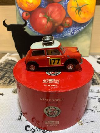 SCALEXTRIC MINI COOPER CAJA ORIGINAL EDIC LIMITADA