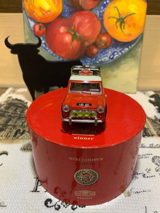 SCALEXTRIC MINI COOPER CAJA ORIGINAL EDIC LIMITADA