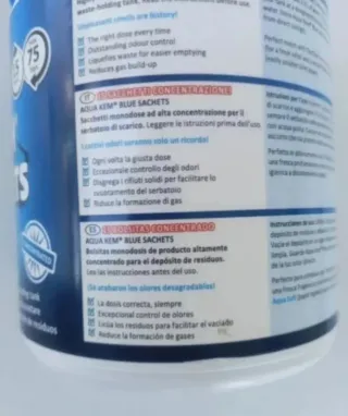 Aqua Kem Thetford Blue Sachets