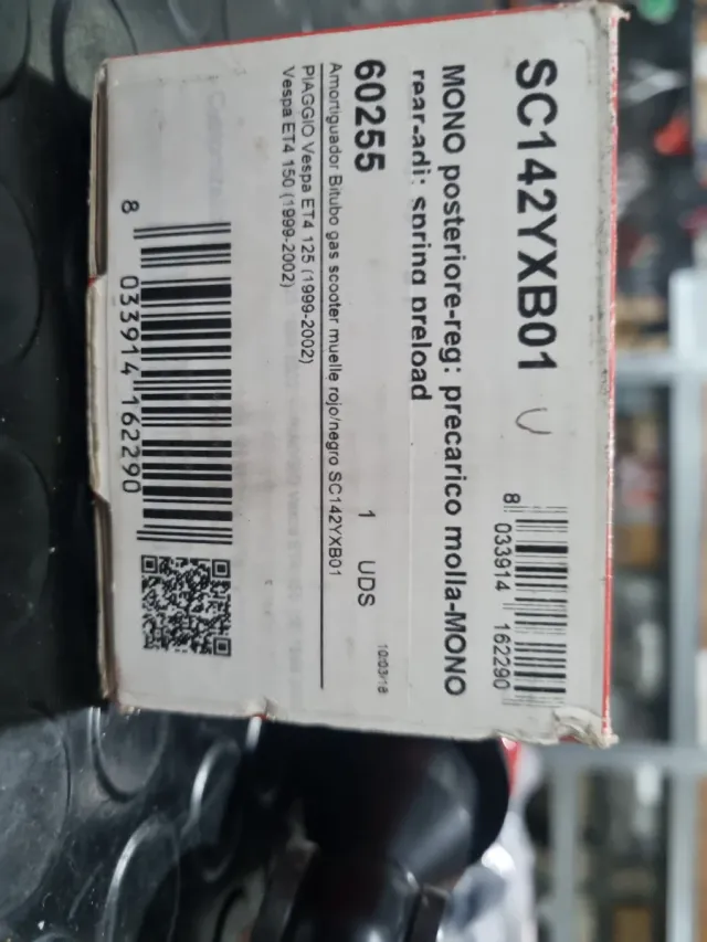 Amortiguador Vespa ET4 1ª Serie Bitubo