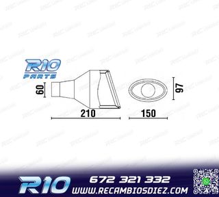 COLA ESCAPE DCH UNIVERSAL LOOK CUPRA 3 OVALADA