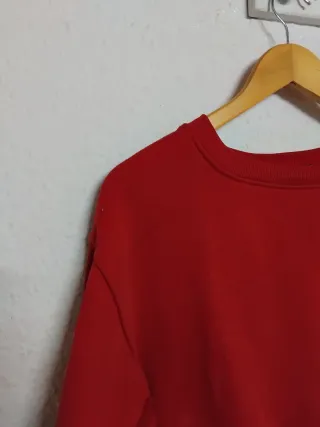 Sudadera Bershka Roja Talla XS