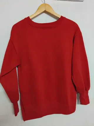 Sudadera Bershka Roja Talla XS