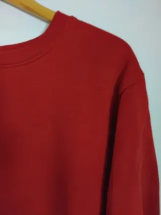 Sudadera Bershka Roja Talla XS