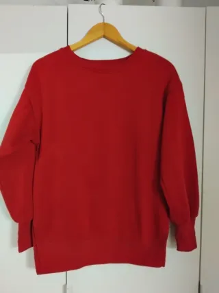 Sudadera Bershka Roja Talla XS