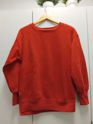 Sudadera Bershka Roja Talla XS