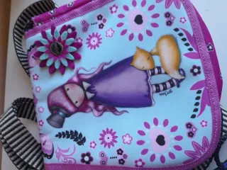 Set 3 Borsette Bambina Pink & Purple