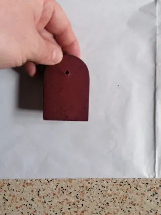 Piccola icona sacra argentata