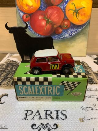 SCALEXTRIC MINI COOPER ROJO