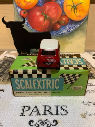 SCALEXTRIC MINI COOPER ROJO