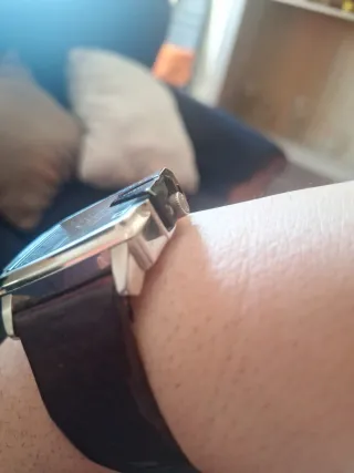 Reloj Diesel Hombre Cuadrado Marrón/Plata