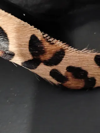 Zapatos Martinelli Animal Print con Pompón