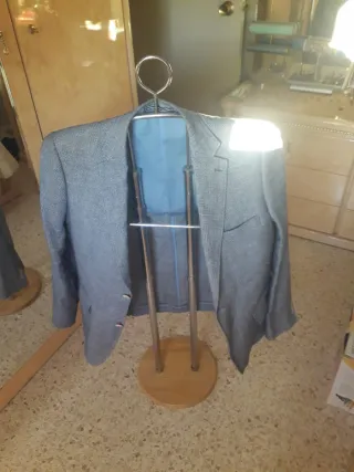 Chaqueta Fabio Bareti Azul/Gris