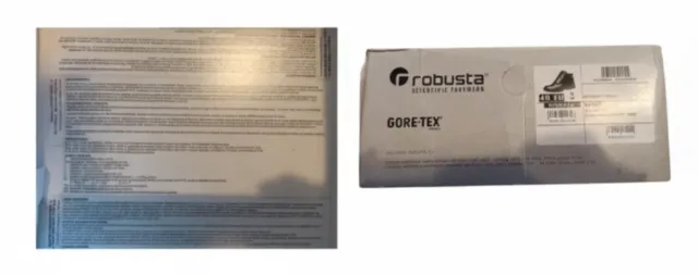 Nuevas! Botas Seguridad Robusta Gore-Tex Talla 48