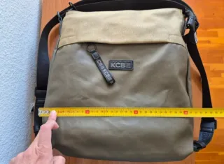 Mochila KCB Beige y Verde Oliva