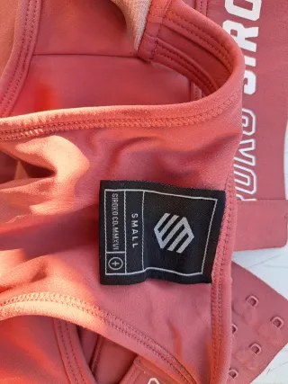 Sujetador deportivo Siroko alto impacto, talla S.
