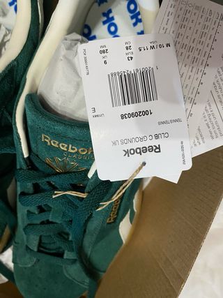 Zapatillas Reebok Club C Grounds verdes