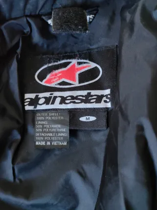 Chaqueta Moto Alpinestars Negra/gris