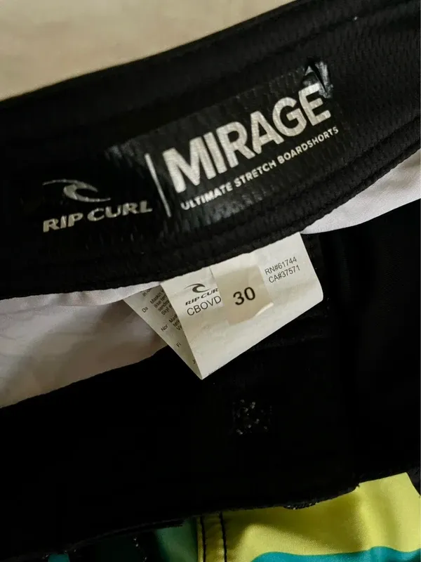 Bañador Rip Curl Negro y Turquesa