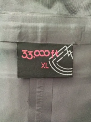 Chaqueta impermeable 33000ft azul