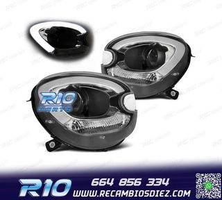 FAROS PARA MINI R60 COUNTRYMAN 10-15 TUBE LIGHT FONDO NEGRO