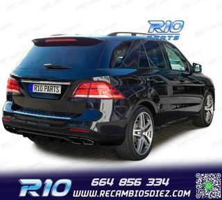 DIFUSOR MERCEDES GLE W166 15-19 LOOK AMG GLE63 NEGRO BRILLO