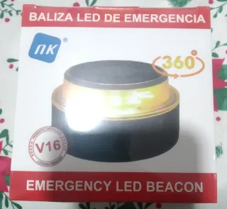 Baliza LED de Emergencia V16 (No geolocalización)