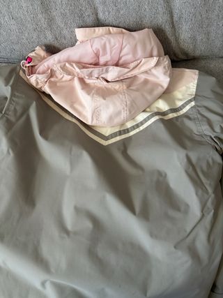 Chaqueta Nieve Mujer Gris y Rosa